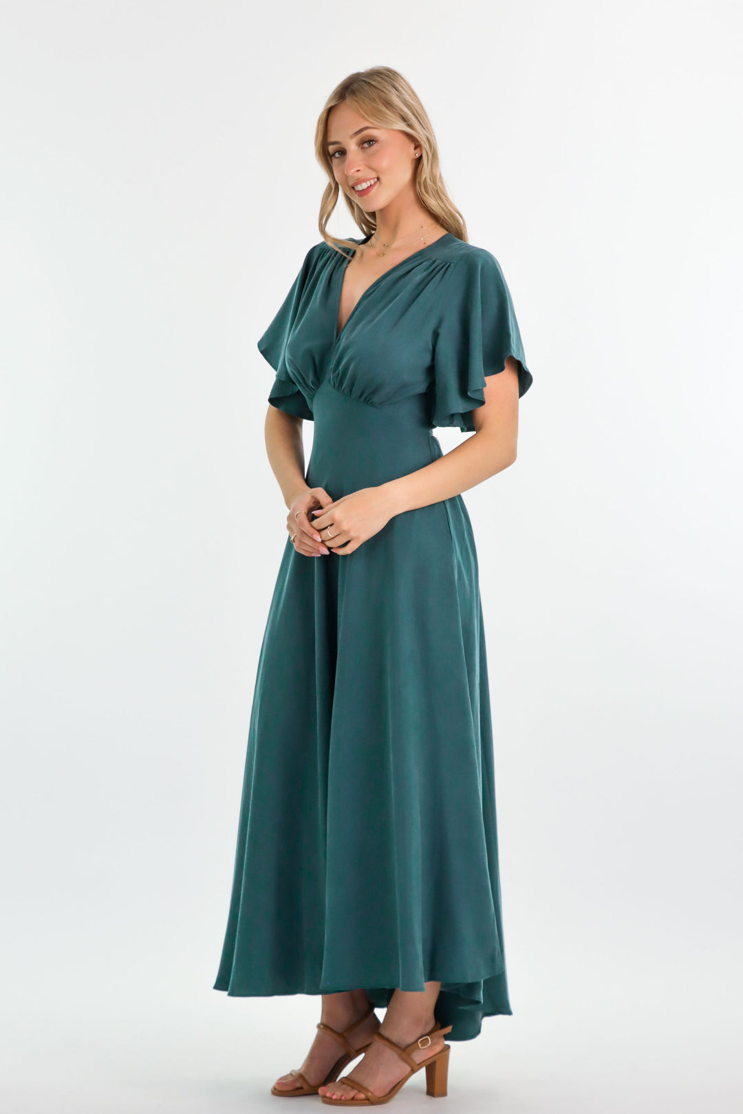 Athena Emerald Green Dress
