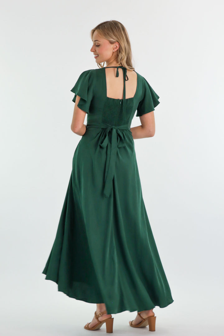 Adele Forest Green Dress