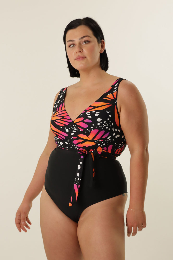 Tamara Black & Butterfly Bikini Bottom