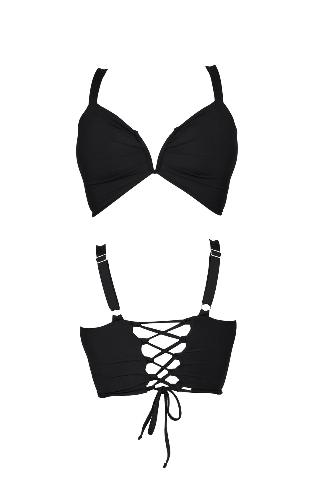 Celeste Bikini Top - Black