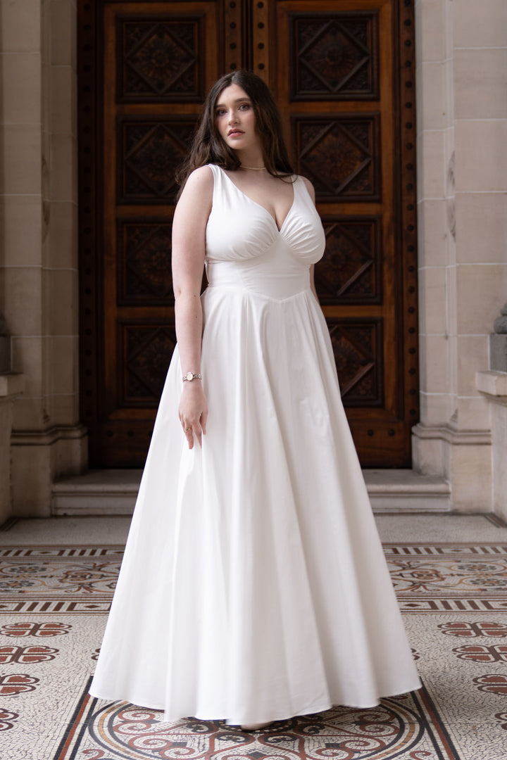 Estelle Diamond White Dress