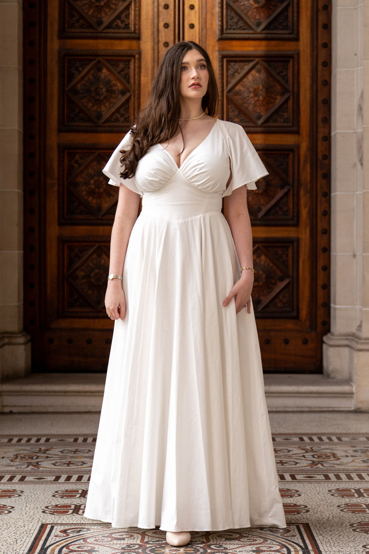 Estelle Diamond White Dress