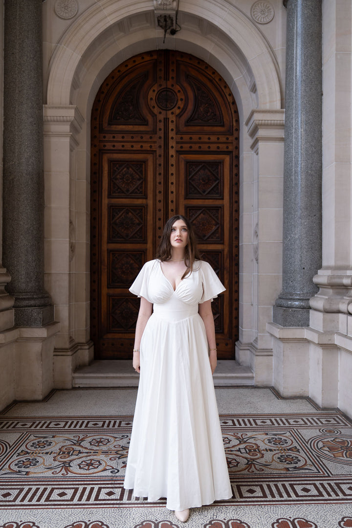 Estelle Diamond White Dress