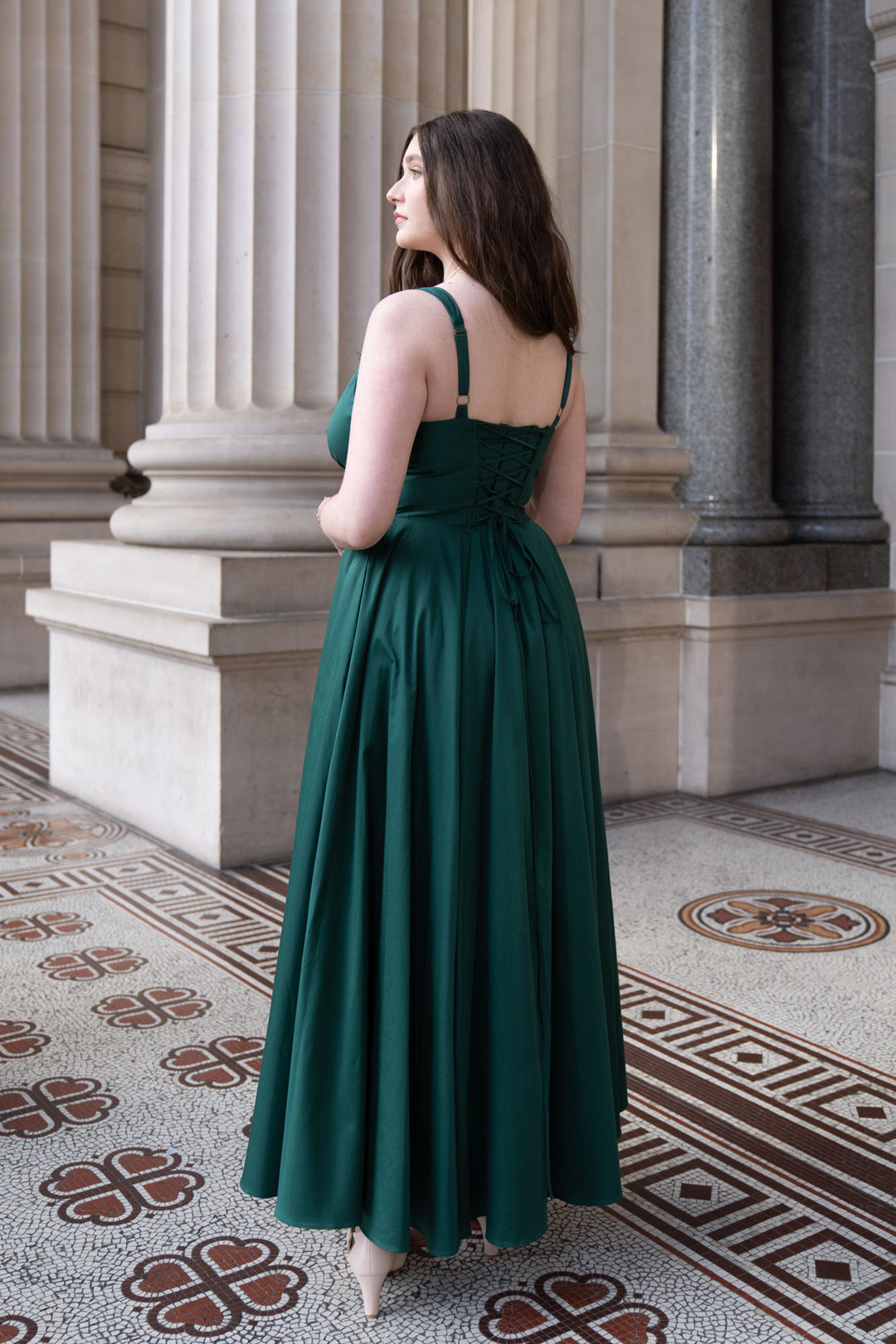 Estelle Emerald Green Dress