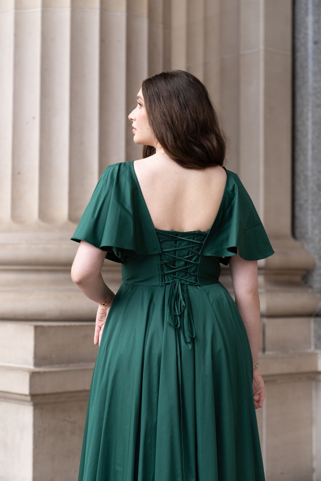 Estelle Emerald Green Dress