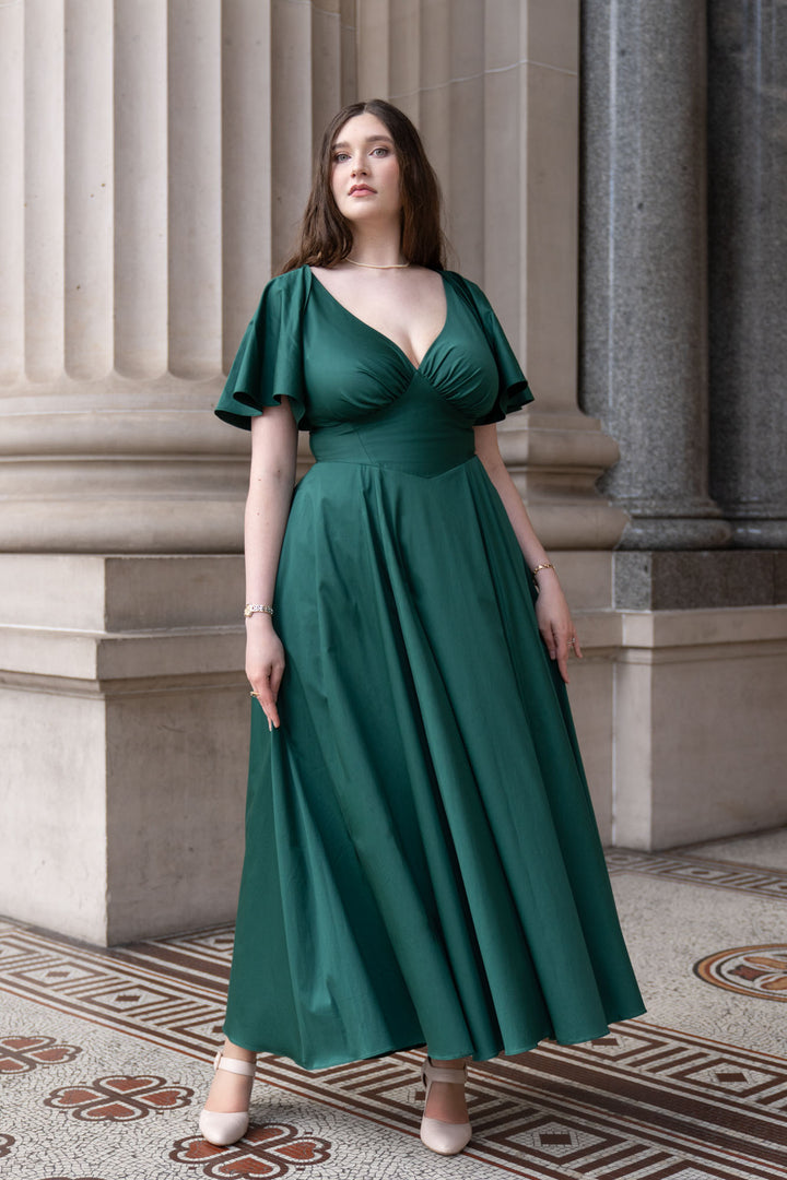 Estelle Emerald Green Dress