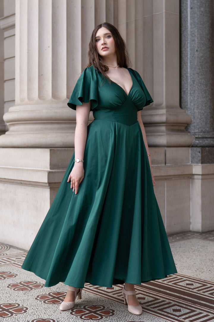 Estelle Emerald Green Dress