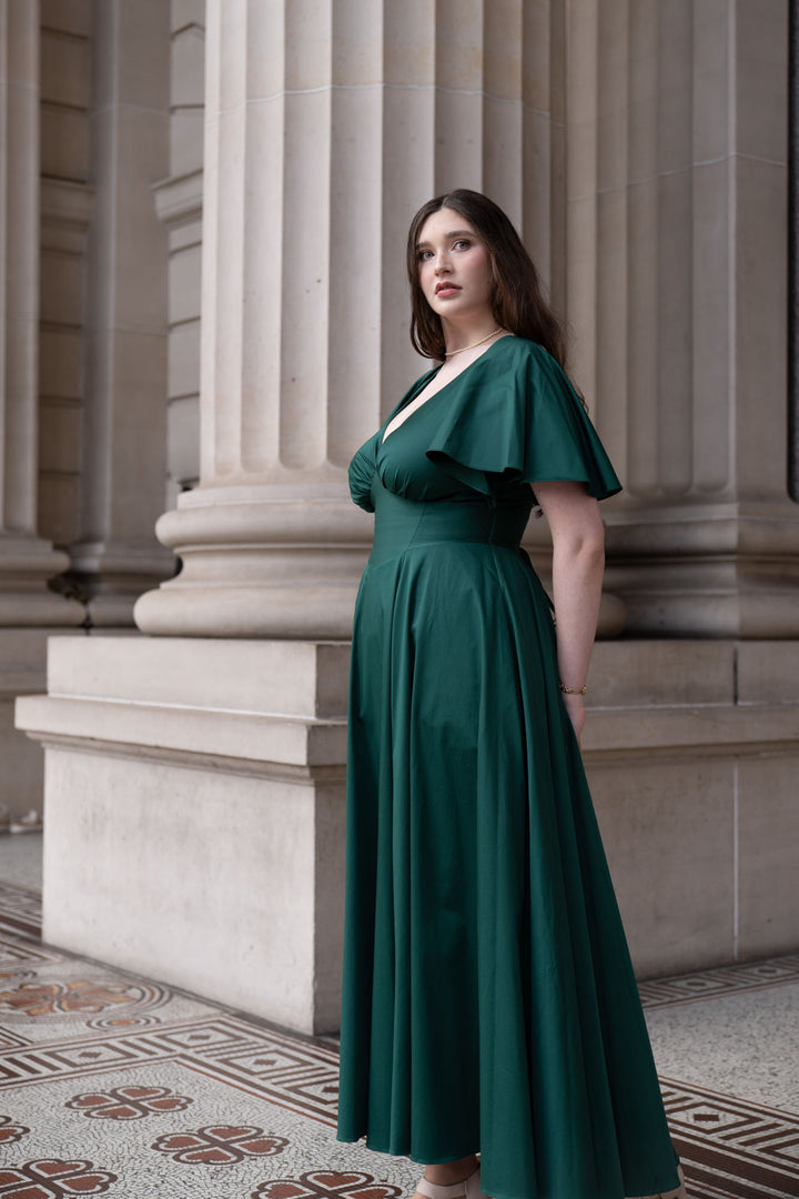 Estelle Emerald Green Dress