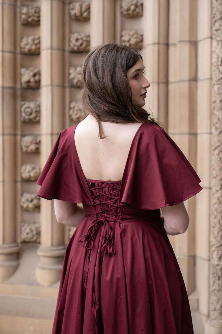 Estelle Plum Dress