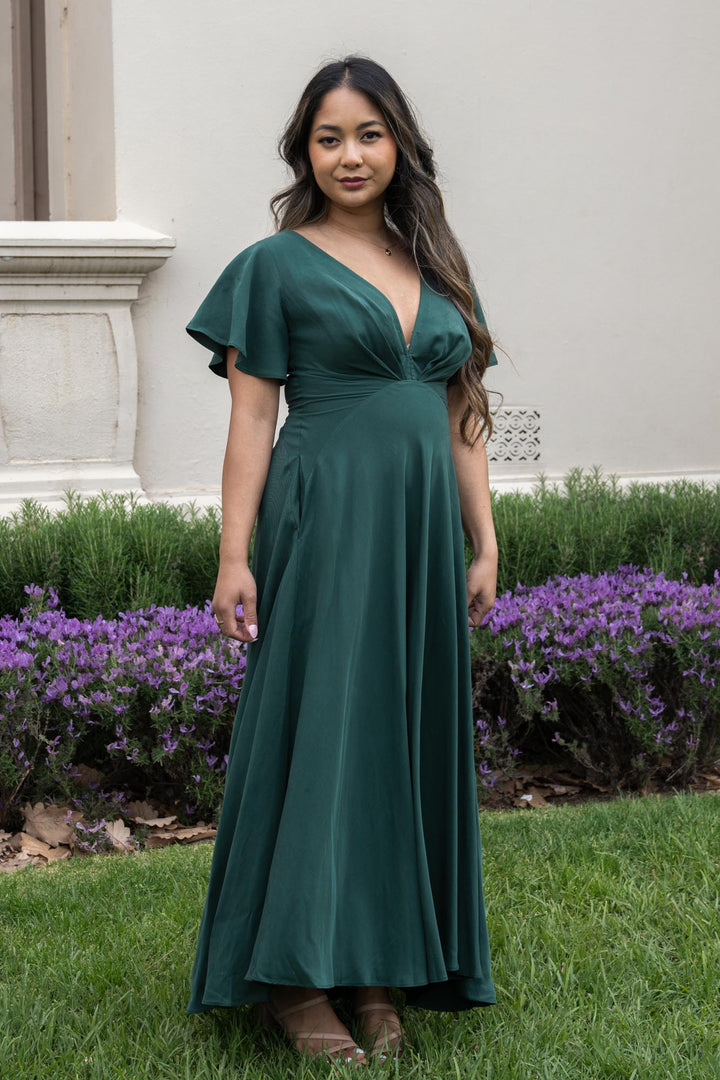 Adele Forest Green Dress