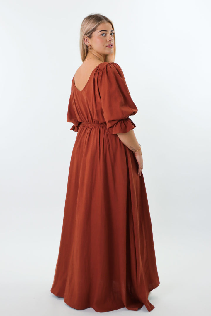 Lana Rust Dress