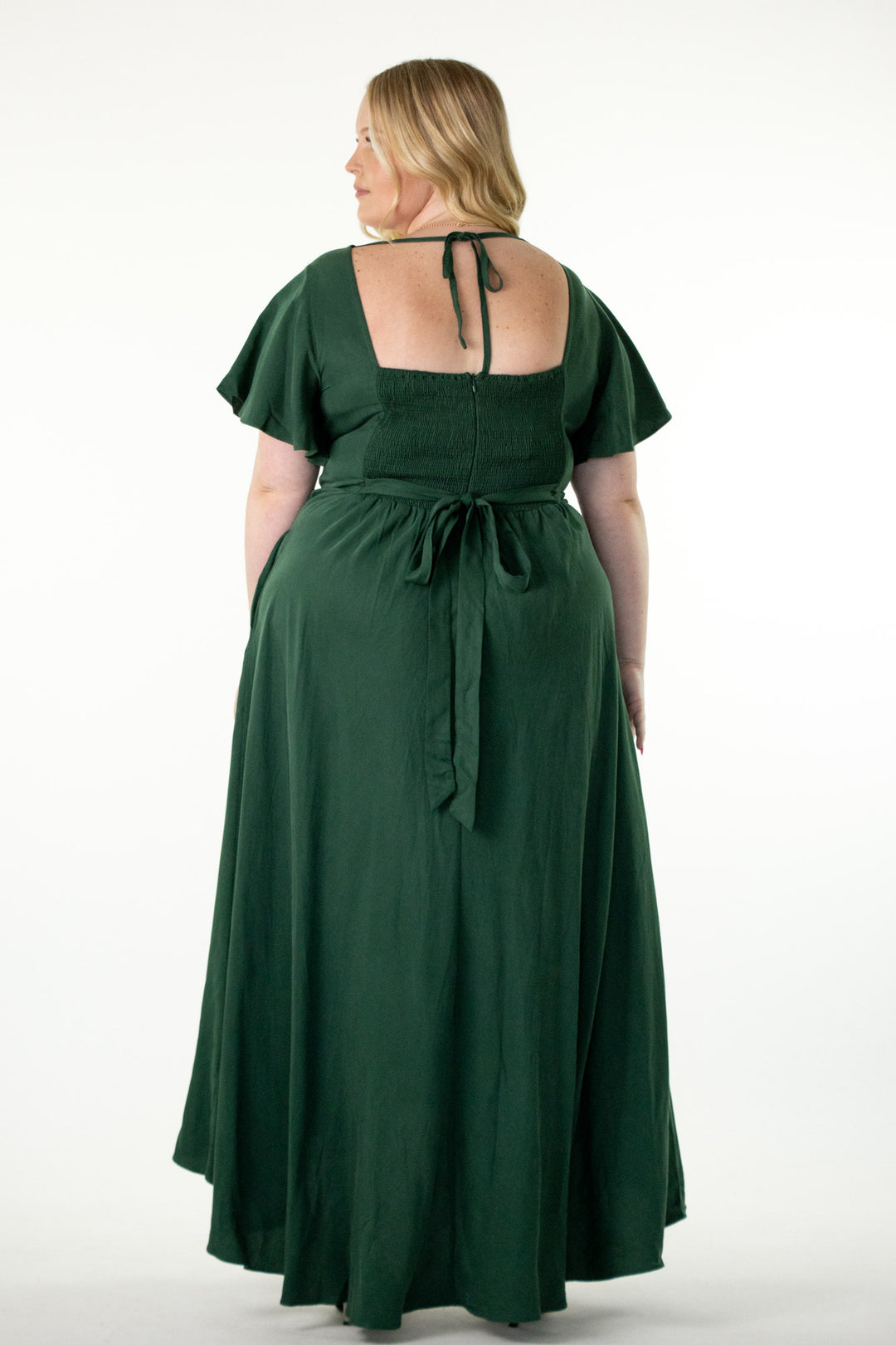 Adele Forest Green Dress