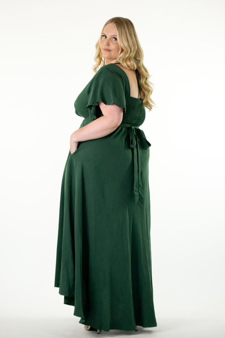 Adele Forest Green Dress